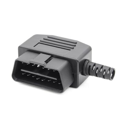 China Male OBD2 16 Pin Connector For Car Diagnosis from DIY Customer for sale