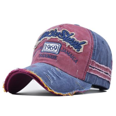 China Wholesale JOINT Denim Baseball Cap Hats Fashion Embroidery Baseball Caps for sale