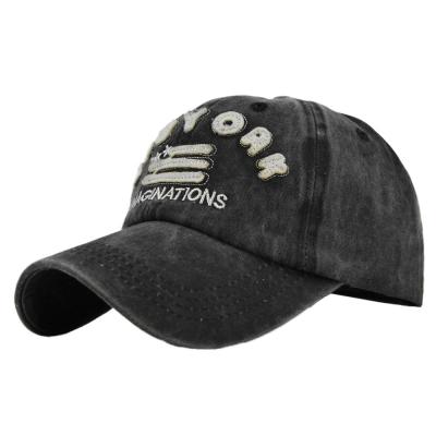 China COMMON High Quality 3d Embroidery Baseball Caps Vintage Washed Baseball Cap Hats for sale