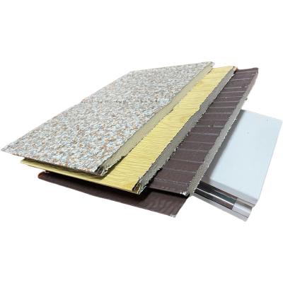 China Sandwich panels insulated with 100mm modern rock wool for sale