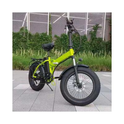 China Fat Tire 20 Inch Electric Bike 20*4.0 Electric Bike Full Suspension Aluminum Alloy for sale