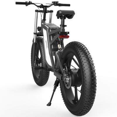 China 20 inch lithium battery adult aluminum alloy 48v 500W 10Ah 45 kilometer electric bicycle for sale