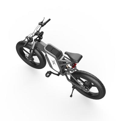 China 48V 750W High Speed ​​Alloy Aluminum Ebike Electric Bicycle Wholesale 20 Inch Fat Foldable Electric Bike for sale