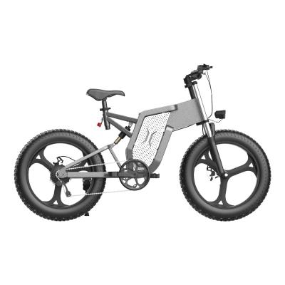 China Free Shipping Aluminum Alloy Eu Warehouse Fat Tire Adult 500W 48V 15AH 20Inch Portable Electric Bicycle for sale