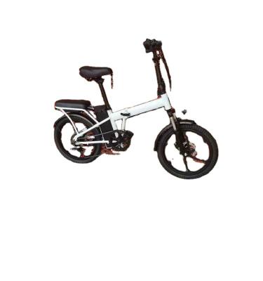 China Aluminum Alloy Folding Electric Bike Aluminum Alloy Electric Bicycle For Adults 7 Speed ​​Mountain Bike With Foldable for sale