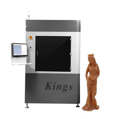 China Heated Bed 600x600x400mm High Precision Large 3D Printer and Digital Sonic 4k Quantity Print Marketing Technology Wood Key Motor Layer for sale