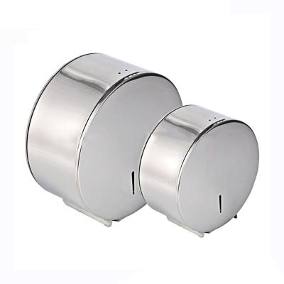 China Modern Metal Round Stainless Steel Hanging Paper Holder For Bathroom for sale