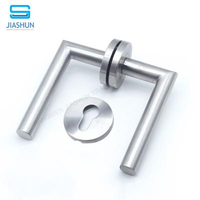 China Amazon Modern High Quality Stainless Steel Door Handle Modern Door Hardware For Home Office Hotel for sale