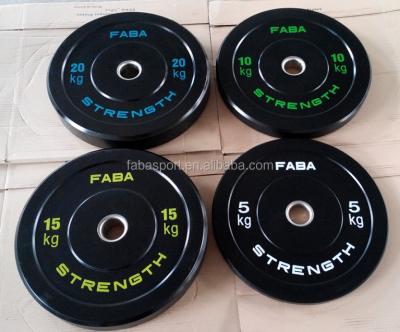 China SBR+NR Competition OLY Plates Fitness Rubber Bumper Plates for sale