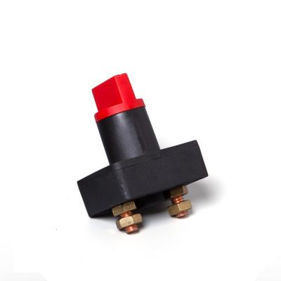 China Copper plated tin + car battery electric switch small flame retardant plastic brass motorcycle factory equipment power off switch for sale