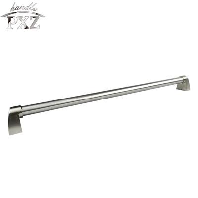 China Contemporary Satin Nickel Stainless Steel Door Handle For Fridge for sale