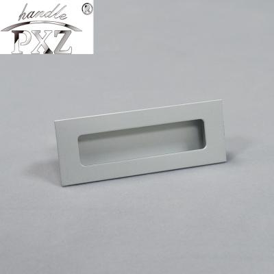 China Best Wholes Contemporary Drawer Concealed Cabinet Use Aluminum Alloy To Handle Flush Pull Handle for sale