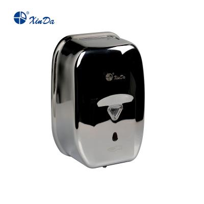 China XinDa ZYQ120 2021 Wall Mount Liquid Soap Dispenser Automatic Touchless Pump Kitchen Foam Soap Dispenser for sale