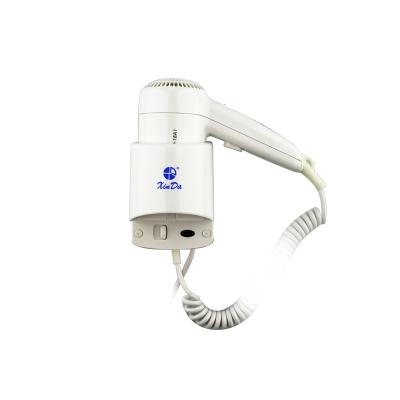 China Cold And Hot Air Foldable Wall Mounted Hair Dryer Available For Hotel Le XINDA RCY-120 18A White ABS Hair Dryer for sale