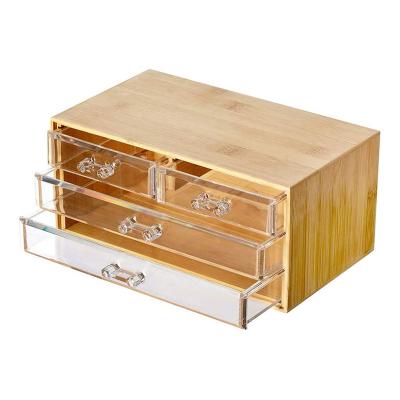 China Home Eco-Friendly Sustainable Organizer Hot Seller Bamboo Storage Box for sale