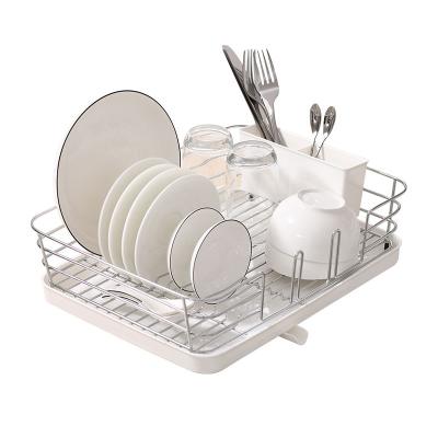 China 2019 New Sustainable Kitchen Storage Racks Racks , Plastic Dish Drying Racks Stainless Steel for sale