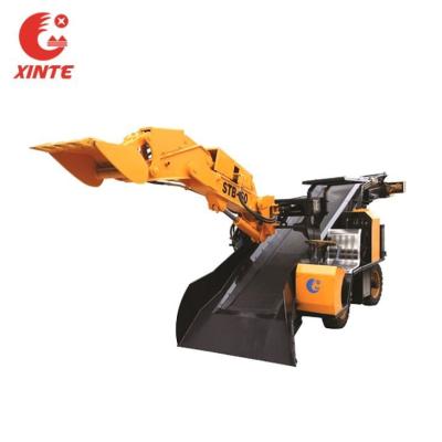 China Excavating Tunnel Mucking Loader With Electric Full Hydraulic Drive System for sale