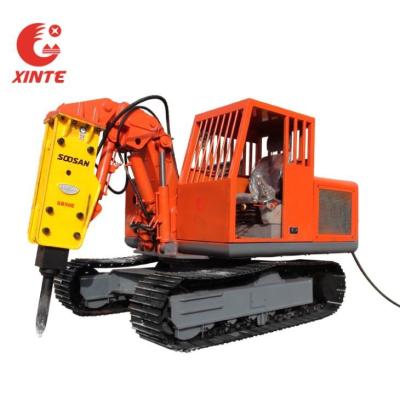 China Coal Mine Excavator Underground Mining Excavator With Breaking Hammer for sale