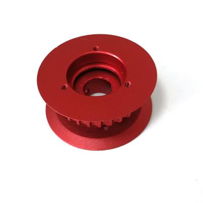 China Auto parts Dongguan factory make machine gears cheap price brass gears red color gear wheel for drone for sale