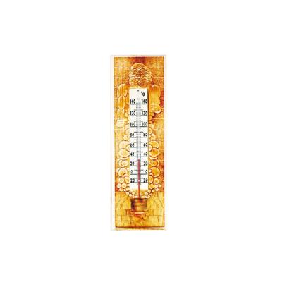 China Custom Made China Sauna Accessory Temperature Wood Thermometer for sale