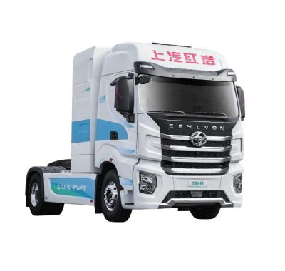 China China 2022 New Energy Electric Tractor Truck SAIC Hongyan Jieshi Heavy Truck 25T 6X4 Tractors Used For Logistics Distribution 282kWh for sale