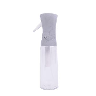 China Non Spill Cosmetic Fine Mist Sprayer Bottle Hair Water Alcohol Plastic Continuous Spray Bottle 200ml 300ml for sale