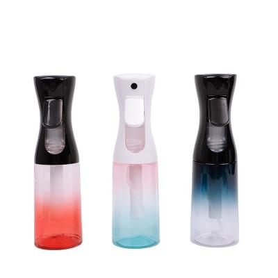 China Non Spill Continuous Hair Water Good Skin Care 300ml Sprayer Mister Spray Bottles for sale