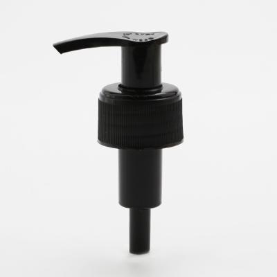 China Non Spill 28/410 Sanding Process Hand Pump Bottle Black Use Lotion Dispenser Pump for sale