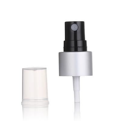 China Spill No 18/410 20/410 24/410 Customized Perfume Plastic Aluminum Color Mist Sprayer Hand Fine Mist Pump for sale