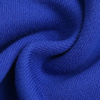 China Anti-Static customized dyed cotton polyester blend french terry fabric for hoodie coat for sale