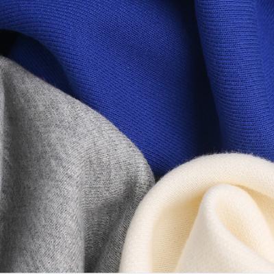 China Anti-Static top notch CVC cotton polyester yarn dyed knitted french terry fabric for sale