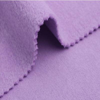 China Anti-Static dyed TC french terry brushed fleece fabric for sale