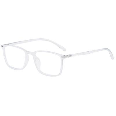 China 6633 Ultralight New Fashion Ultra Light Full Frame Glasses Frame Tr90 Optical Glasses Transparent Frame for sale