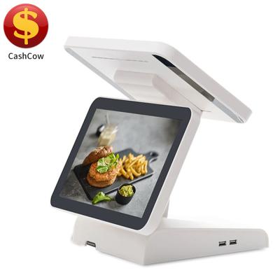 China Dual screen everything from Cashcow in a 12 inch dual screen payment terminal for sale