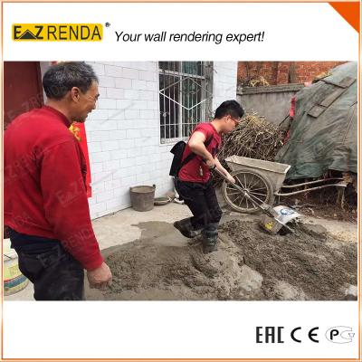 China Foldable Electric Mortar Mixer Portable Mortar Mixer For House Building for sale