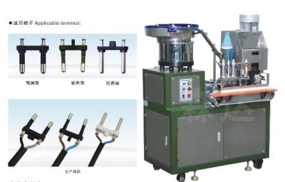 China De ronde Draad van het Kabelafbijtmiddel sneed Machine 2 Ronde Speldstop 0.5 van de Strookgolfplaat - 0.8Mpa Te koop