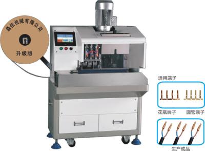 China SPT Wire Stripping Vase Terminal Crimping Machine , Fully Automatic Wire Crimping Machine for sale