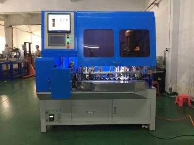 China 3 Pin Plug Insert Automatic Wire Crimping Machine , Automatic Wire Crimper for sale