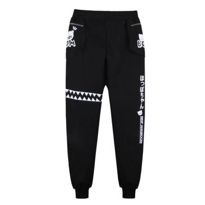 China KAISORN Custom Black Men Pants Winter Warm Anti-Static Knit Pants OEM Cotton Mens Sports Pants Jogging Pants for sale