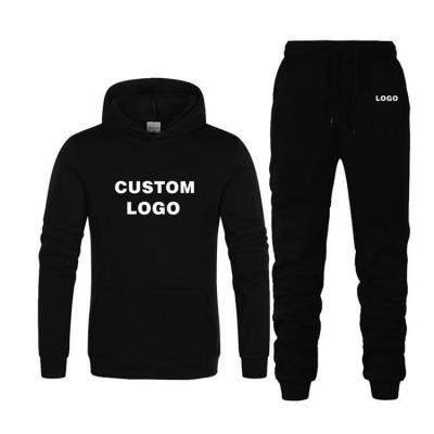 China KAISORN Custom Viable Logo Men's 2 Piece Set Hoody Tracksuit Sport Hoodie And Tracksuit for sale