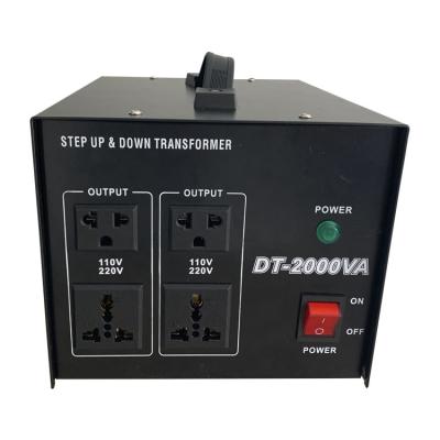 China 5000W factory direct step down transformer and high power 220v to 110v or 110v to 220v voltage converter for sale