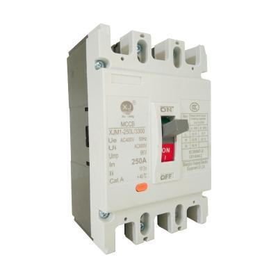 China New Designed Excellent Performance AC Mccb 3p 380v Plastic Copper 63A Electrical Circuit Breaker for sale