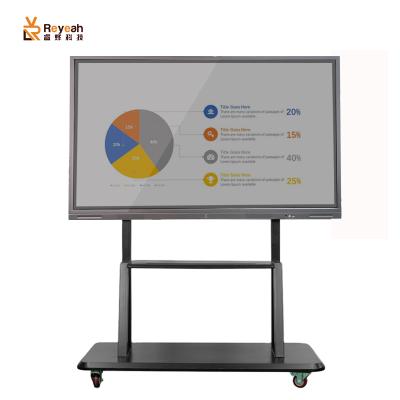 China School / Office 100 Inch Education Portable Digital Interactive Equipment WIFI All In One Best Interactive Whiteboards for sale