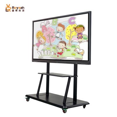 China School/Office 55 65 75 86Inch 4K Hd Smart Interactive Whiteboard Education Classroom Whiteboard Mobile Device For Normal Whiteboard for sale