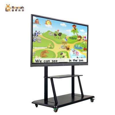 China School / Office 65 Inch Interactive Whiteboard IR Touch A4 Size Multi Marking Flat Screen Uboard Portable Interactive Whiteboard For Teaching for sale