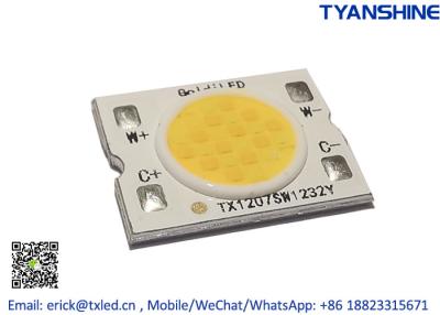 China Solderless Tunable White COB LED 2800K-6000K 15W Bi-color COB CRI90 for sale