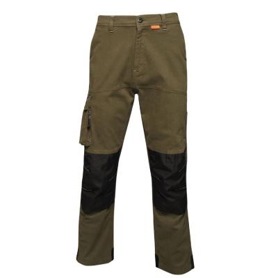 China Quality Anti-Wrinkle Mens Pants Cotton Zipper Fly Stretch Men Cargo Pockets Design Workwear Chino Pants Service Men for sale