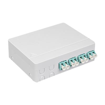 China FTTX Access and Outdoor Telecom Network 4 Core Distribution Box ftth Fiber Optic Terminal Box with SC LC for sale