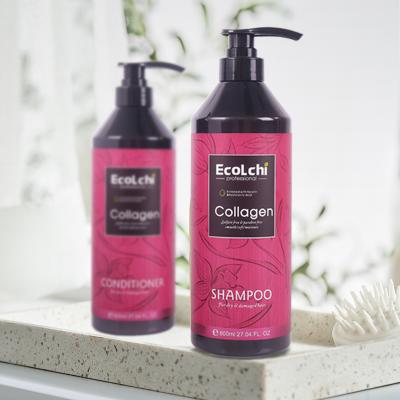 China Deep Loss Prevention Ecolchi Moisturing Collagen Sulfate Free Organic Hair Shampoo And Conditioner for sale