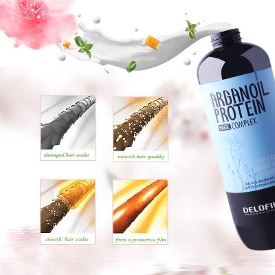 China Color-protection DELOFIL Organic Keratin Hair Care Sulfate Free Anti Hair Loss Private Label Conditioner for sale